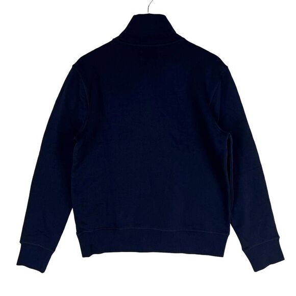New Men's Store US L Navy Sweater Half Zip Pullover Sweatshirt  - Picture 4 of 10